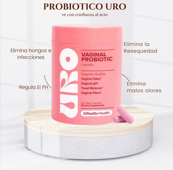 URO: Equilibrio y Bienestar Vaginal con Probióticos Naturales